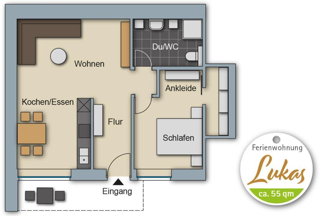 Goerg Ferienwohnungen Kröv Zimmer foto